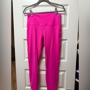 Women's lululemon sonic Pink High-Waisted Leggings